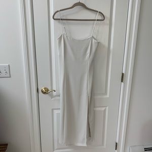 aritzia slit slip dress